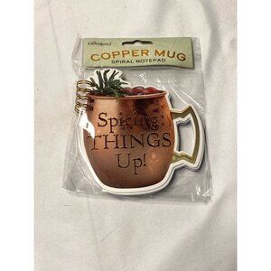 crown jewlz COPPER MUG SPIRAL NOTEPAD spicing things up